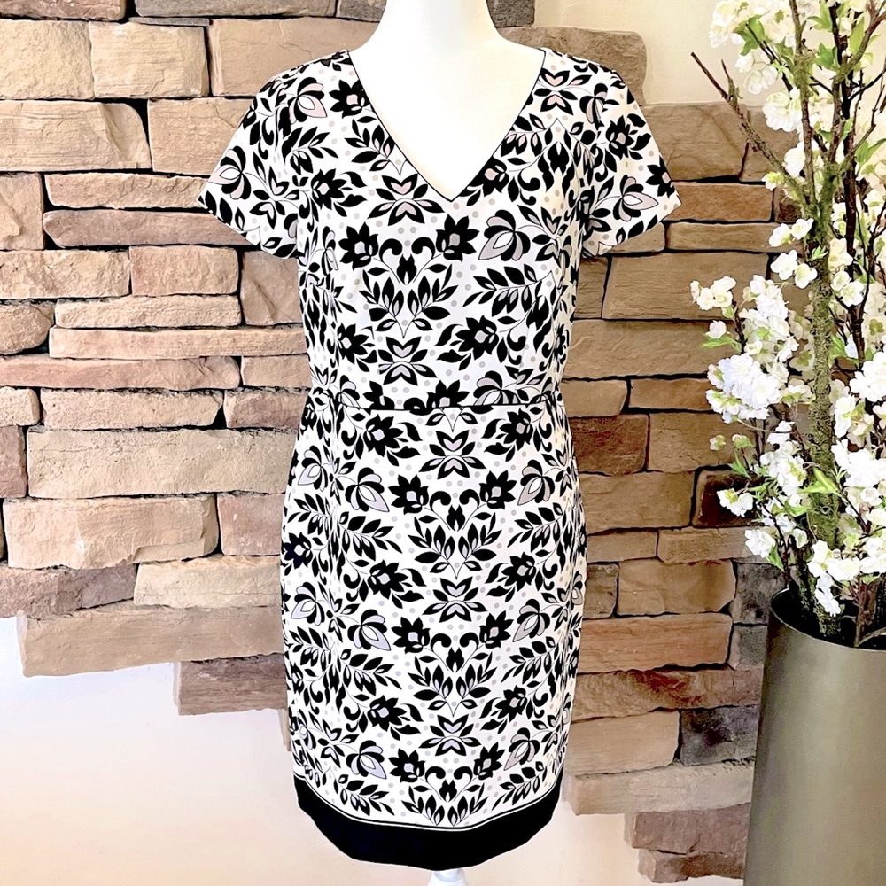 Black and White Dress